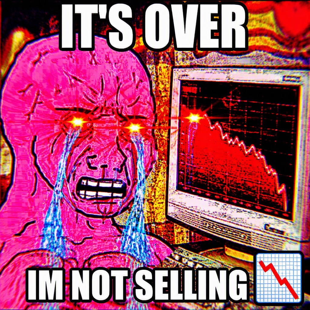 FRIEDPOST reference 3 — Pink loss face at a red candle