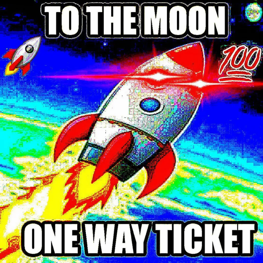 FRIEDPOST reference 12 — Laser-eyed rocket leaving the atmosphere