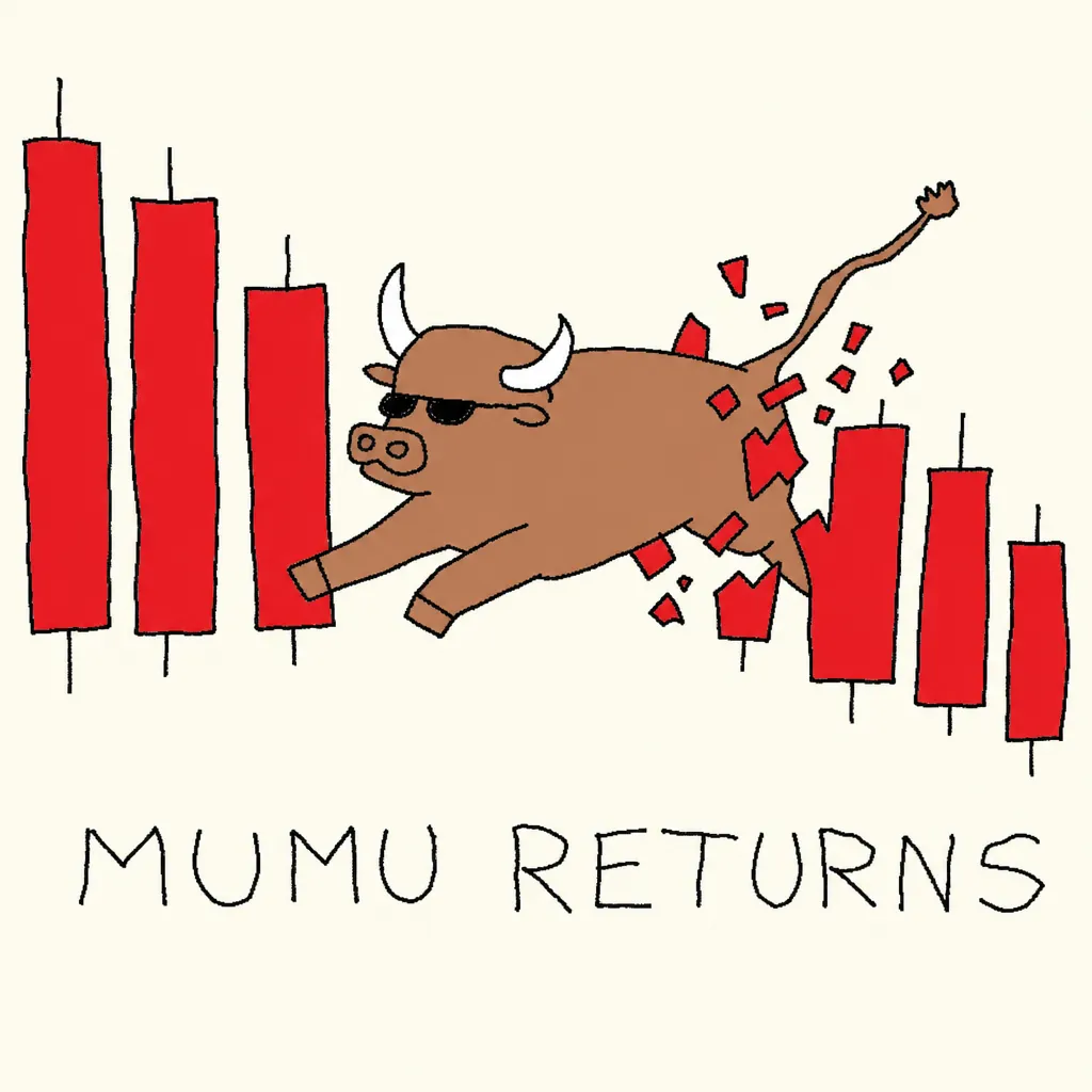 TRENCHJAK reference 14 — Bull charging through the red candles